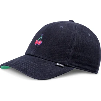 Gebogene verstellbare marineblaue Kappe Do Nothing Club DNC Cherry von Djinns
