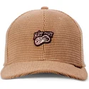 casquette-courbee-marron-snapback-truefit-hat-nut-waffle-djinns