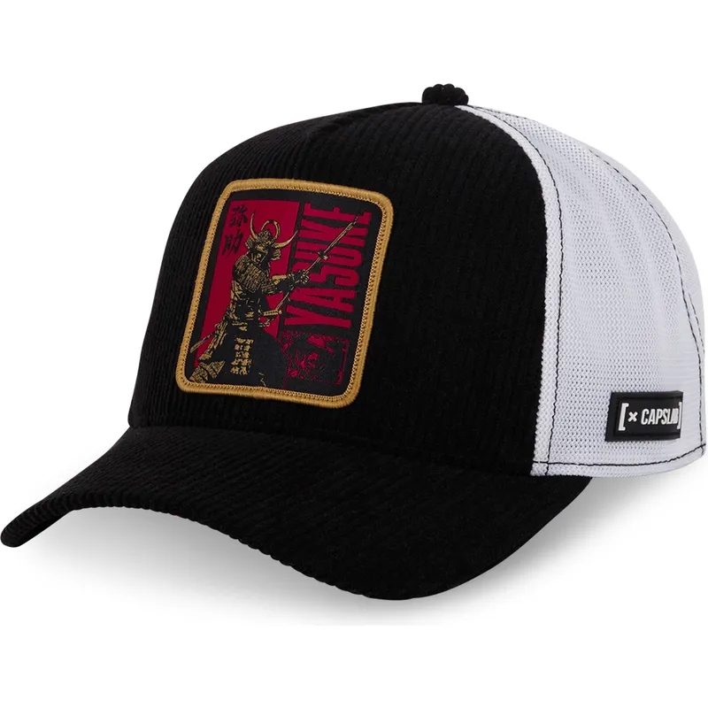sort-og-hvid-yasuke-yas2-assassin-s-creed-trucker-cap-fra-capslab