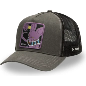 Casquette trucker grise Beerus DBS6 BEE Dragon Ball Super Capslab
