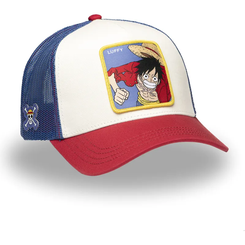 mehrfarbige-trucker-kappe-monkey-d-luffy-op5-luf-one-piece-von-capslab