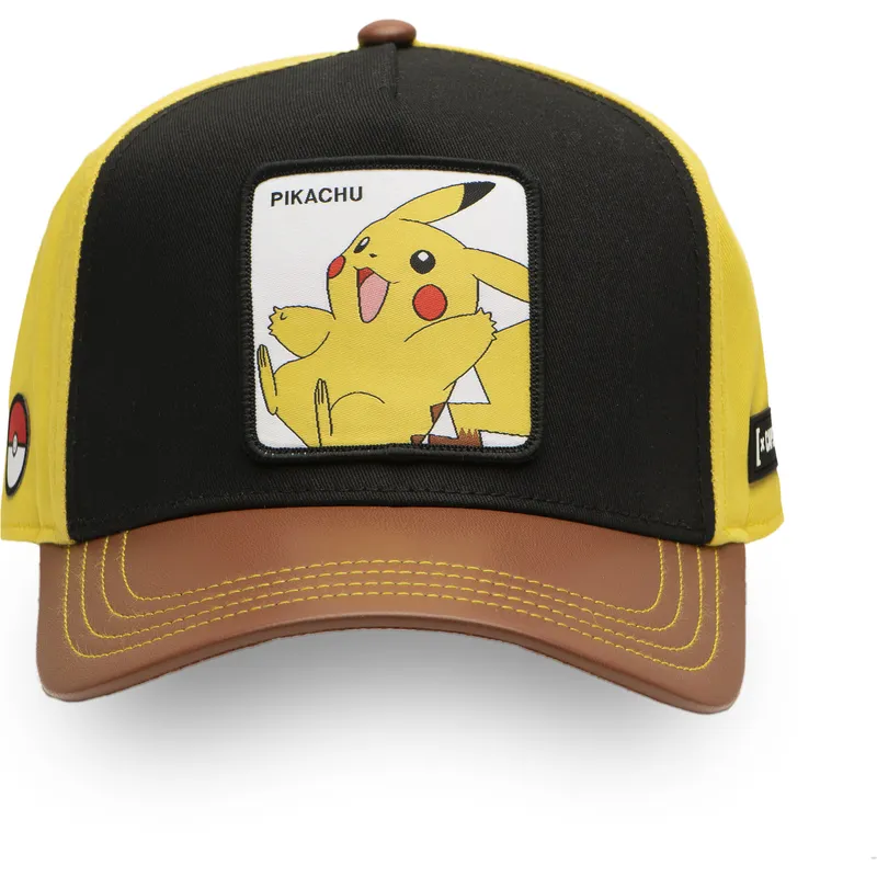 shapka-izvita-mnogocveten-snapbek-pikachu-pokemon-ot-capslab