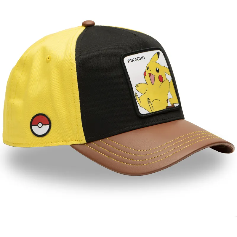shapka-izvita-mnogocveten-snapbek-pikachu-pokemon-ot-capslab