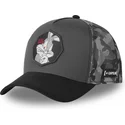 grau-trucker-cap-bugs-bunny-loo11-bug-looney-tunes-von-capslab
