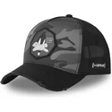 grau-trucker-cap-daffy-duck-loo11-daf-looney-tunes-von-capslab