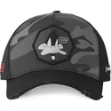 grau-trucker-cap-daffy-duck-loo11-daf-looney-tunes-von-capslab