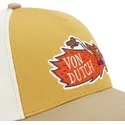 casquette-trucker-marron-et-blanche-wild05-von-dutch