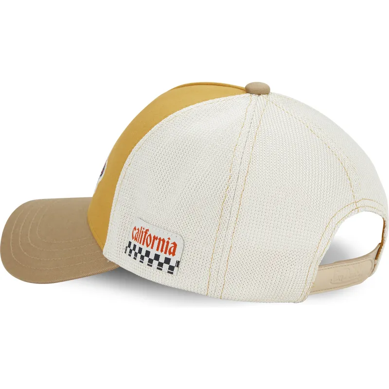 trucker-cap-braun-und-weiss-wild05-von-von-dutch