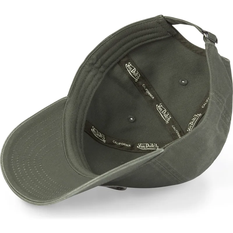 grune-verstellbare-curved-cap-log02-cd-von-von-dutch