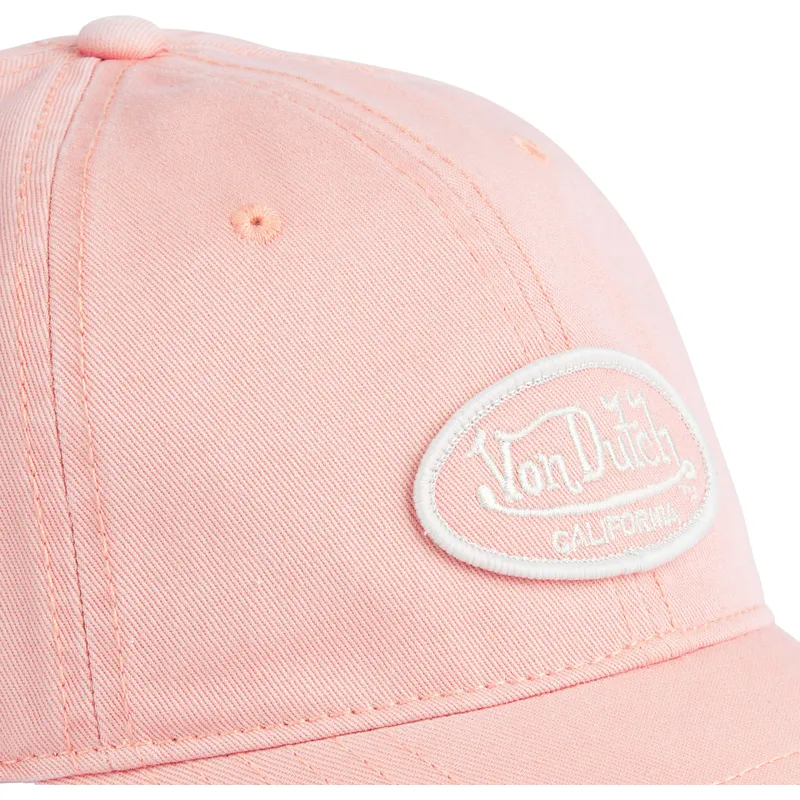 lyserod-justerbar-curved-cap-log03-cd-fra-von-dutch