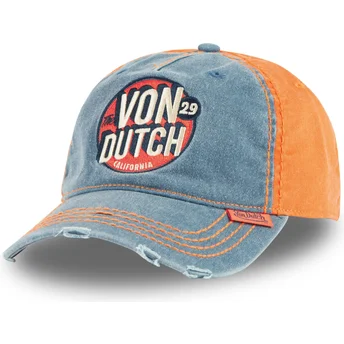 Шапка извита синя регулируем RETRO02 от Von Dutch