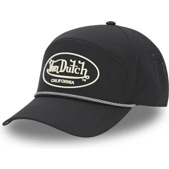 Gorra curva negra ajustable CORD04 de Von Dutch