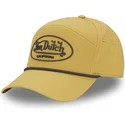 von-dutch-justerbar-gul-buet-kasket-cord05