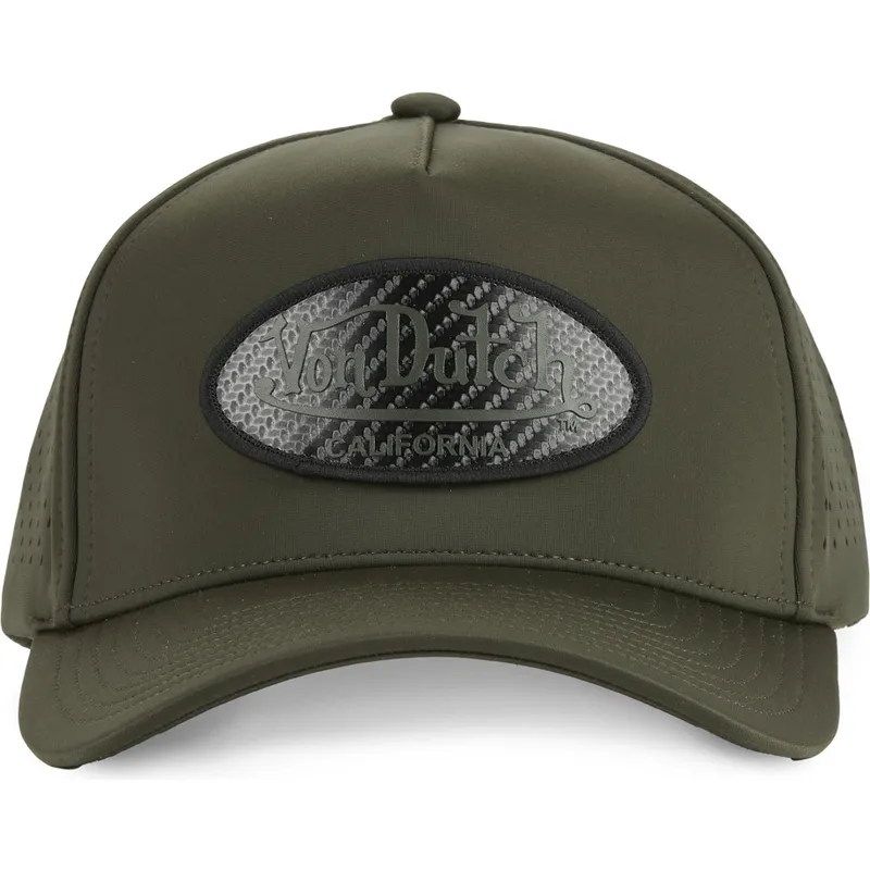 shapka-izvita-traker-zelena-snapbek-sport02-ot-von-dutch