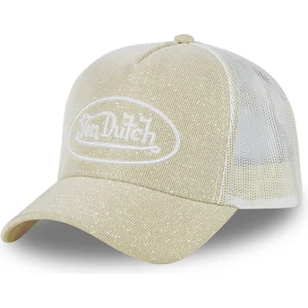 Casquette trucker jaune SHIO Von Dutch