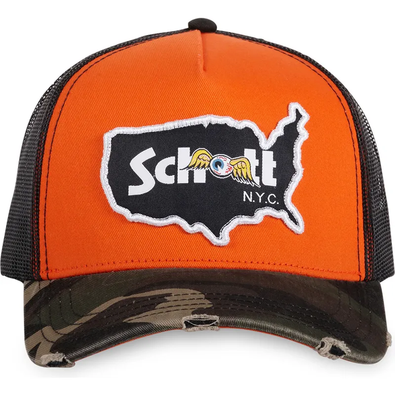 von-dutch-x-schott-nyc-camoo-orange-og-camouflage-trucker-kasket