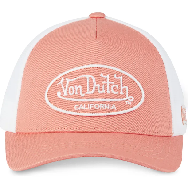justerbar-lyserod-og-hvid-trucker-kasket-lof-b25-fra-von-dutch