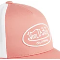 shapka-izvita-shapka-traker-roza-reguliruema-lof-b25-ot-von-dutch