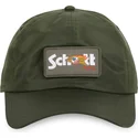 casquette-courbee-verte-ajustable-jet-k-von-dutch-x-schott-nyc
