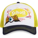 von-dutch-x-schott-nyc-patch-white-yellow-and-black-trucker-hat