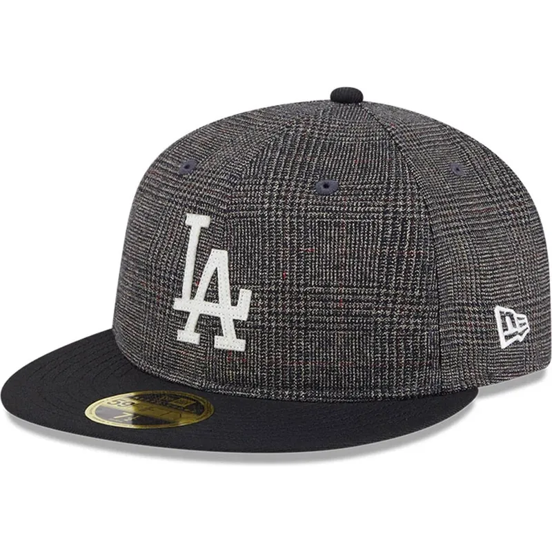 los-angeles-dodgers-mlb-new-era-59fifty-day-retro-crown-sort-justeret-flad-kasket