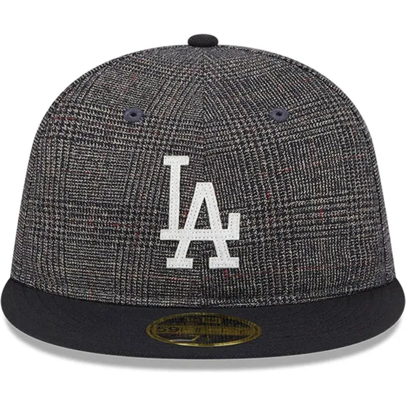 los-angeles-dodgers-mlb-new-era-59fifty-day-retro-crown-sort-justeret-flad-kasket