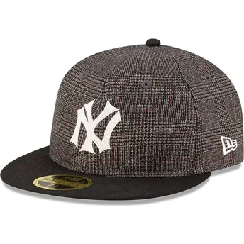 Casquette plate noire ajustée 59FIFTY Day Retro Crown New York Yankees MLB New Era