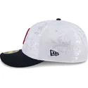 59fifty-day-low-profile-boston-red-sox-mlb-new-era-navy-und-weiss-angepasste-flache-kappe