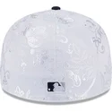 new-era-new-york-yankees-mlb-59fifty-day-low-profile-navy-weisse-fitted-kappe