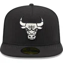casquette-plate-noire-ajustee-59fifty-day-a-frame-chicago-bulls-nba-new-era