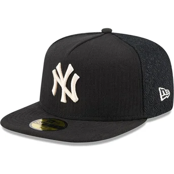 Schwarze 59FIFTY Day A Frame Fitted Cap der New York Yankees MLB von New Era