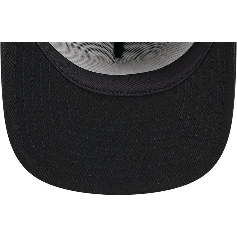 schwarze-enganliegende-flat-cap-59fifty-day-a-frame-der-new-york-yankees-mlb-von-new-era