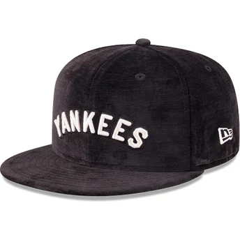 Gorra plana negra ajustada 59FIFTY Day de New York Yankees MLB de New Era