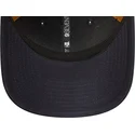 casquette-trucker-bleue-marine-et-marron-9seventy-stretch-snap-debossed-logo-new-york-yankees-mlb-new-era