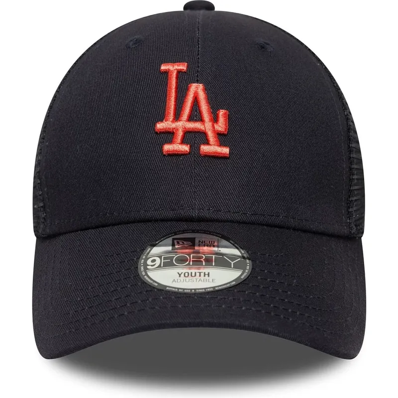 shapka-izvita-traker-tmnosin-reguliruem-za-deca-9forty-homefield-na-los-angeles-dodgers-mlb-ot-new-era