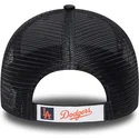 casquette-trucker-bleue-marine-ajustable-pour-enfant-avec-logo-rouge-9forty-homefield-los-angeles-dodgers-mlb-new-era
