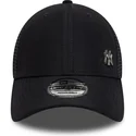 casquette-trucker-bleue-marine-ajustable-9forty-flawless-new-york-yankees-mlb-new-era