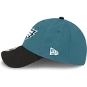 new-era-curved-brim-youth-9forty-the-league-philadelphia-eagles-nfl-green-and-black-adjustable-cap