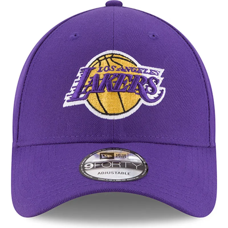new-era-izvita-periferiya-youth-9forty-the-league-los-angeles-lakers-nba-lilava-reguliruema-shapka