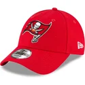 shapka-izvita-chervena-reguliruem-za-deca-9forty-the-league-na-tampa-bay-buccaneers-nfl-ot-new-era