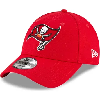 Casquette courbée rouge ajustable pour enfant 9FORTY The League Tampa Bay Buccaneers NFL New Era
