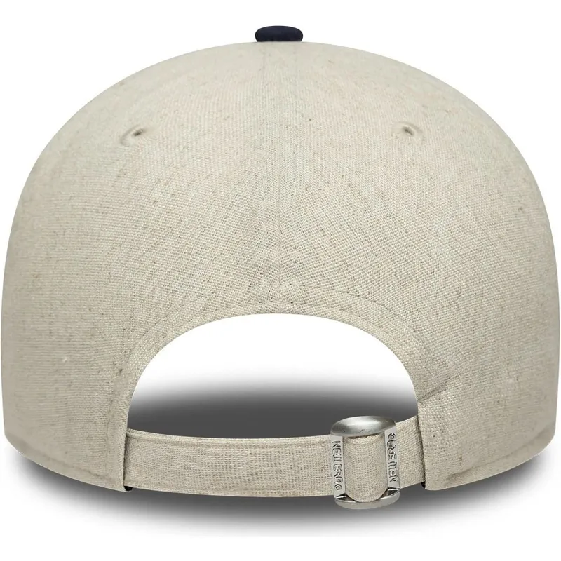 shapka-izvita-bezhov-reguliruem-9forty-linen-ot-new-era