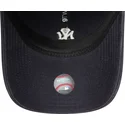 casquette-courbee-bleue-marine-ajustable-9twenty-mini-logo-washed-new-york-yankees-mlb-new-era