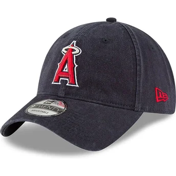 Verstellbare dunkelblaue 9TWENTY Core Classic Kappe der Los Angeles Angels MLB von New Era