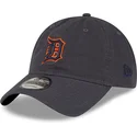 new-era-izvita-kozirka-9twenty-core-classic-detroit-tigers-mlb-siva-reguliruema-shapka