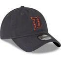 shapka-izvita-siv-reguliruem-9twenty-core-classic-na-detroit-tigers-mlb-ot-new-era