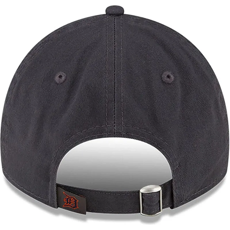gra-justerbar-9twenty-core-classic-kasket-med-buet-skygge-fra-detroit-tigers-mlb-fra-new-era