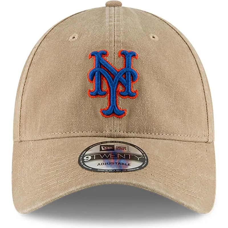 new-era-curved-brim-9twenty-core-classic-new-york-mets-mlb-bezhova-reguliruema-shapka