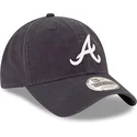 shapka-izvita-tmnosin-reguliruem-9twenty-core-classic-na-atlanta-braves-mlb-ot-new-era