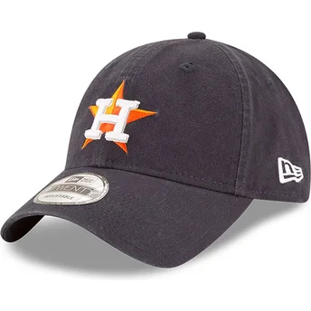 Justerbar marineblå buet kasket 9TWENTY Core Classic fra Houston Astros MLB fra New Era